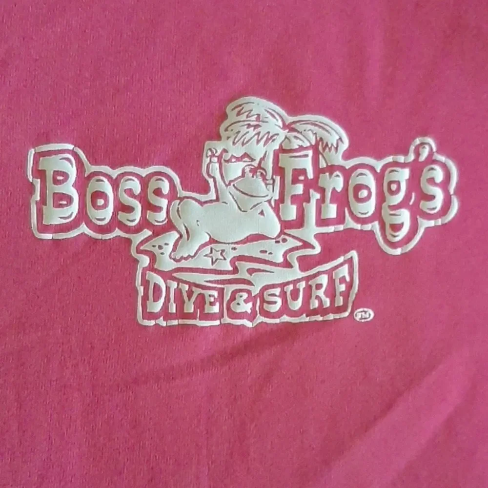 Boss Frog Hawaii rash guard girls xxl